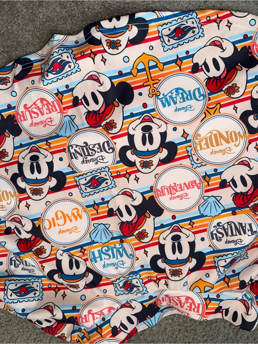 Disney Cruise Line Mickey and Minnie Mouse Circle Skort XS boutique/handmade - Picture 10 of 10